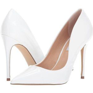 Steve Madden Daisie White Leather Size 6 🤍